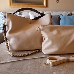 Incognito Blush N Chocolate Two Purses in One